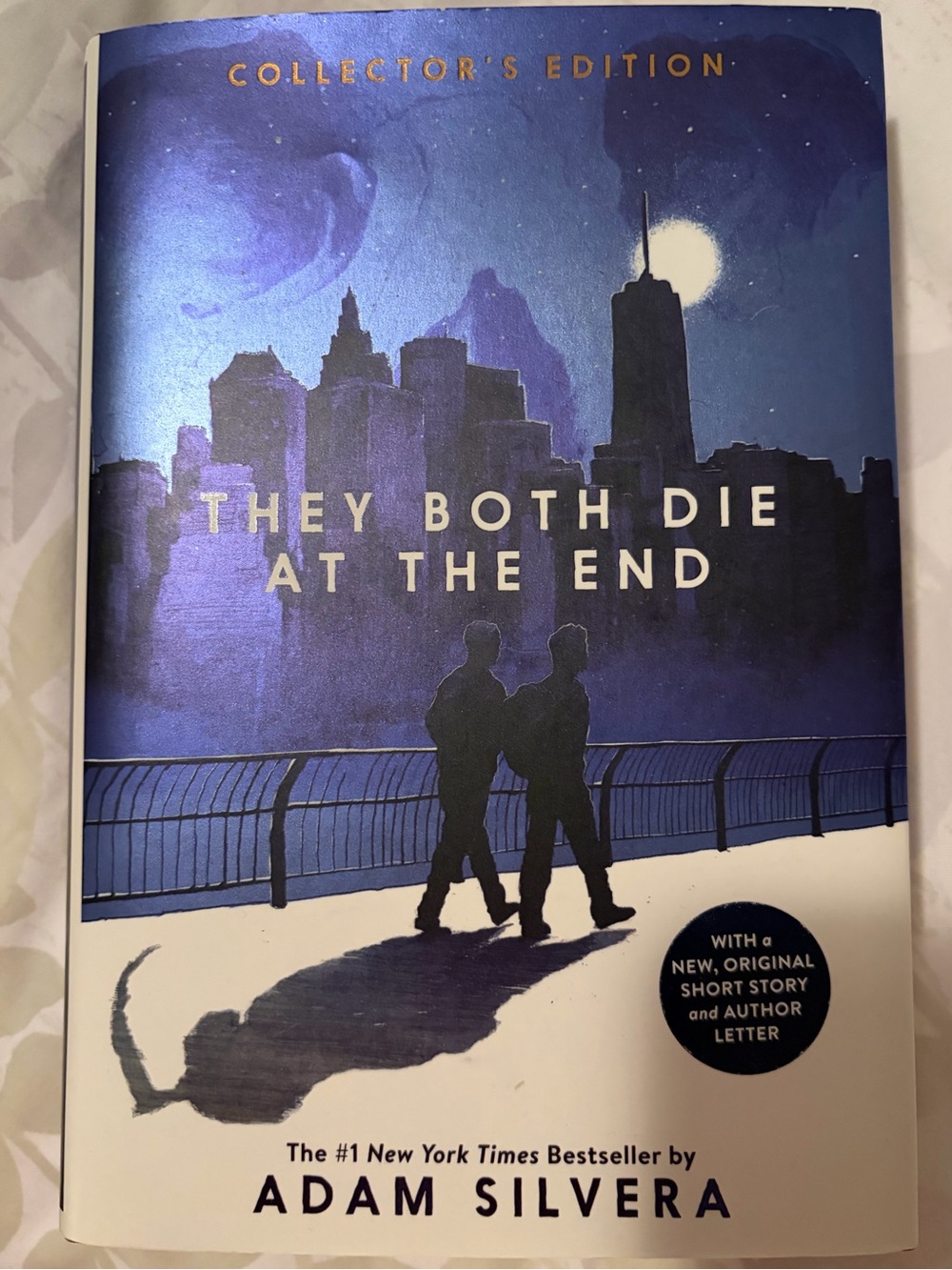 They Both Die at the End - Hard Cover - by Adam Silvera